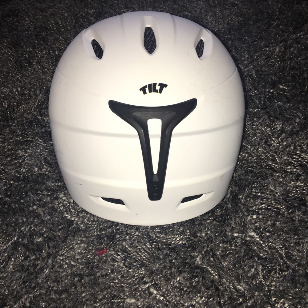 Giro tilt white ski/snowboard helmet